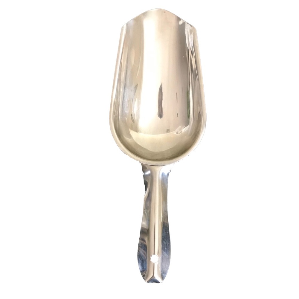 STAINLESS STEEL BAR ICE SCOOP